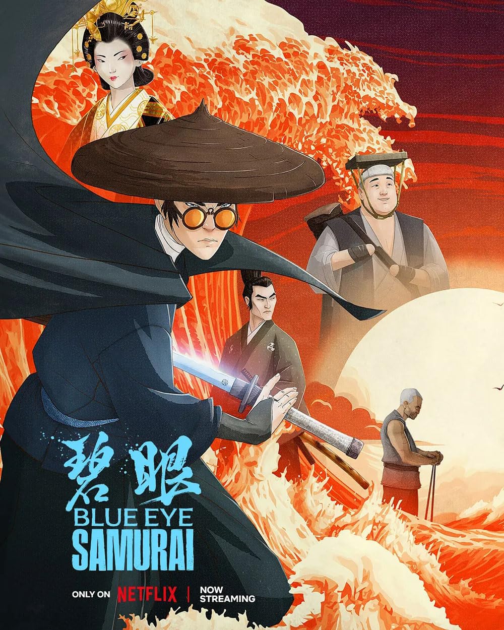 Amazon.com: Swoders4u Da Bang Blue Eye Samurai Season 1 2024 TV